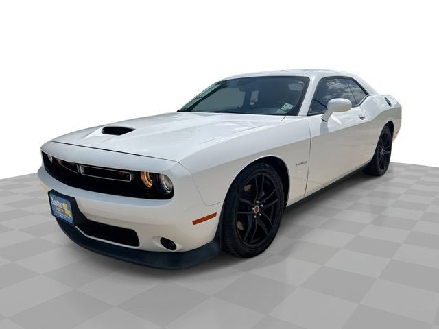 2021 Dodge Challenger R/T in White — front three-quarter view