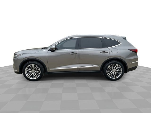 2023 Acura MDX Advance Package in Gray — front three-quarter view