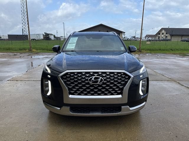 2022 Hyundai Palisade — rear three-quarter view